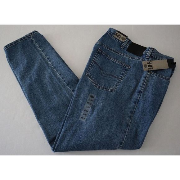 Harley Davidson 99024-07VM Men's Sz 42x34 Blue Original Traditional Denim Jeans - Picture 8 of 9